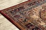 Keshan Tapis Franges Oriental Ornement