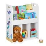 Kinderregal für Bücher und Spielsachen Weiß - Holzwerkstoff - 62 x 75 x 29 cm
