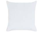 Coussin décoratif UNIOLA Doré - Rose foncé - Blanc - Textile - 45 x 14 x 45 cm