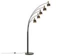 Stehlampen ANBESA Schwarz - Gold - Metall - 110 x 210 x 35 cm