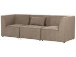 Modulsofa LEMVIG 3-tlg Beige - Taupe - 250 x 83 cm