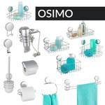 Toilettenpapierhalter OSIMO Static-Loc Silber - Metall - 13 x 14 x 3 cm