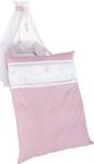 Kinderbettgarnitur Glücksengel Pink - Textil - 100 x 1 x 135 cm