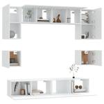 TV-Schrank 8er Set D161 Weiß