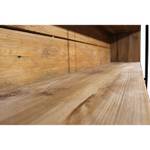 Bibliothèque 6 étagères bois recyclé Marron - Bois massif - 180 x 190 x 35 cm