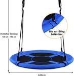 蠁100cm Nestschaukel mit H盲ngegurte