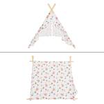 Spielzelt f眉r Kinder 108x105x117 cm Wei脽