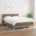 Boxspringbett 3017288-19 Taupe - Tiefe: 193 cm