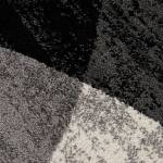 Tapis salon FALDO 80x150 noir Noir - 80 x 150 cm