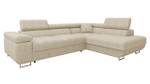 Ecksofa Torezio Premium Beige - Ecke davorstehend rechts