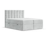 Boxspringbett Sansa Hellgrau - Breite: 200 cm