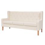 Canapé 295399-1 Crème - Largeur : 180 cm