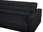 3-Sitzer Sofa ABERDEEN Graphit - Grau - Silber