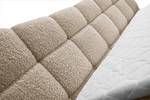 Boxspringbett Blosom Beige - Breite: 238 cm