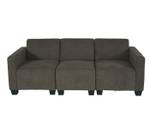 Modular 3-Sitzer Sofa Moncalieri Braun