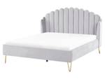 Doppelbett AMBILLOU Gold - Grau - Hellgrau - Breite: 177 cm