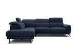 Ecksofa Avena 5-Sitzer Marineblau