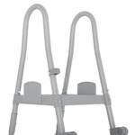 Poolleiter 93325 Grau - Metall - 42 x 195 x 1 cm