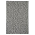 Streifenberber Teppich Modern Stripes Anthrazit - 133 x 133 cm