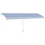 Avent rétractable 3006544-2 Bleu - Blanc - 300 x 1 x 600 cm