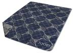 JOOP! CORNFLOWER DOUBLE Wohndecke Blau - Kunststoff - Textil - 150 x 1 x 200 cm