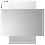 LED-Badspiegel V440 Glas - 50 x 80 x 50 cm