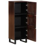 Highboard DE1609 Braun - Massivholz - 34 x 110 x 40 cm