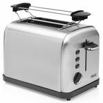 Toaster Grau - Metall - 18 x 19 x 38 cm