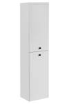 Armoire haute HAVANA HC40 2D Blanc - Bois manufacturé - Matière plastique - 40 x 170 x 33 cm