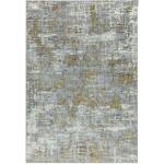 Tapis de salon moderne ORION ABSTRACT Jaune - 160 x 230 cm