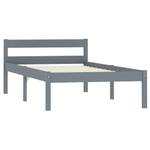 Bettgestell 298585-2 Grau - 106 x 50 cm