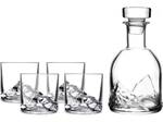 Whisky-Set Mount Everest 5-teilig Glas - 2 x 2 x 1 cm