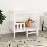 Lit pour chien 3016323-2 Blanc - 96 x 90 x 74 cm