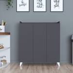 Armoire basse Sirdal Anthracite