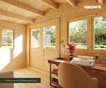 Klassisches Holz Gartenhaus 400x300