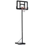 Basketballständer A61-024 Braun - Kunststoff - 75 x 370 x 110 cm