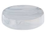 Set accessoires de salle de bain HUNCAL Doré - Blanc - Céramique - 12 x 38 x 12 cm