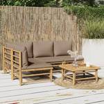 Salon de jardin 3028491-23 (lot de 5) Marron - Taupe