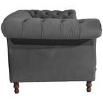 Ivette Sofa 3-Sitzer Anthrazit