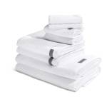 Selection set de serviettes 8 pièces Blanc - Textile - 50 x 1 x 100 cm