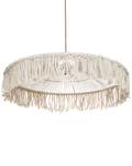 Lampe suspension AKOBO Beige - Blanc - Papier - 60 x 15 x 60 cm