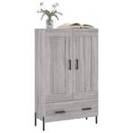 Highboard DE9409 Eiche Grau Dekor