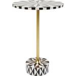 Table d'appoint Domero Star Marron - Bois manufacturé - 40 x 50 x 40 cm