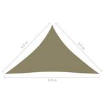 Voile solaire 3016492-1 Beige - 350 x 490 x 350 cm