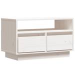 TV-Schrank D841 Weiß - Massivholz - 35 x 37 x 60 cm