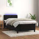 Boxspringbett 3017268-16 Schwarz - 90 x 193 cm