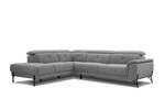 Ecksofa Avena 5-Sitzer Grau