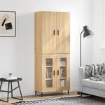 Highboard DE1301 Braun - Holzwerkstoff - 34 x 180 x 70 cm