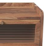 Table de chevet Brune Marron - Bois massif - 45 x 59 x 35 cm