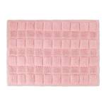 Descente de bain en coton 60x40 cm Rose clair